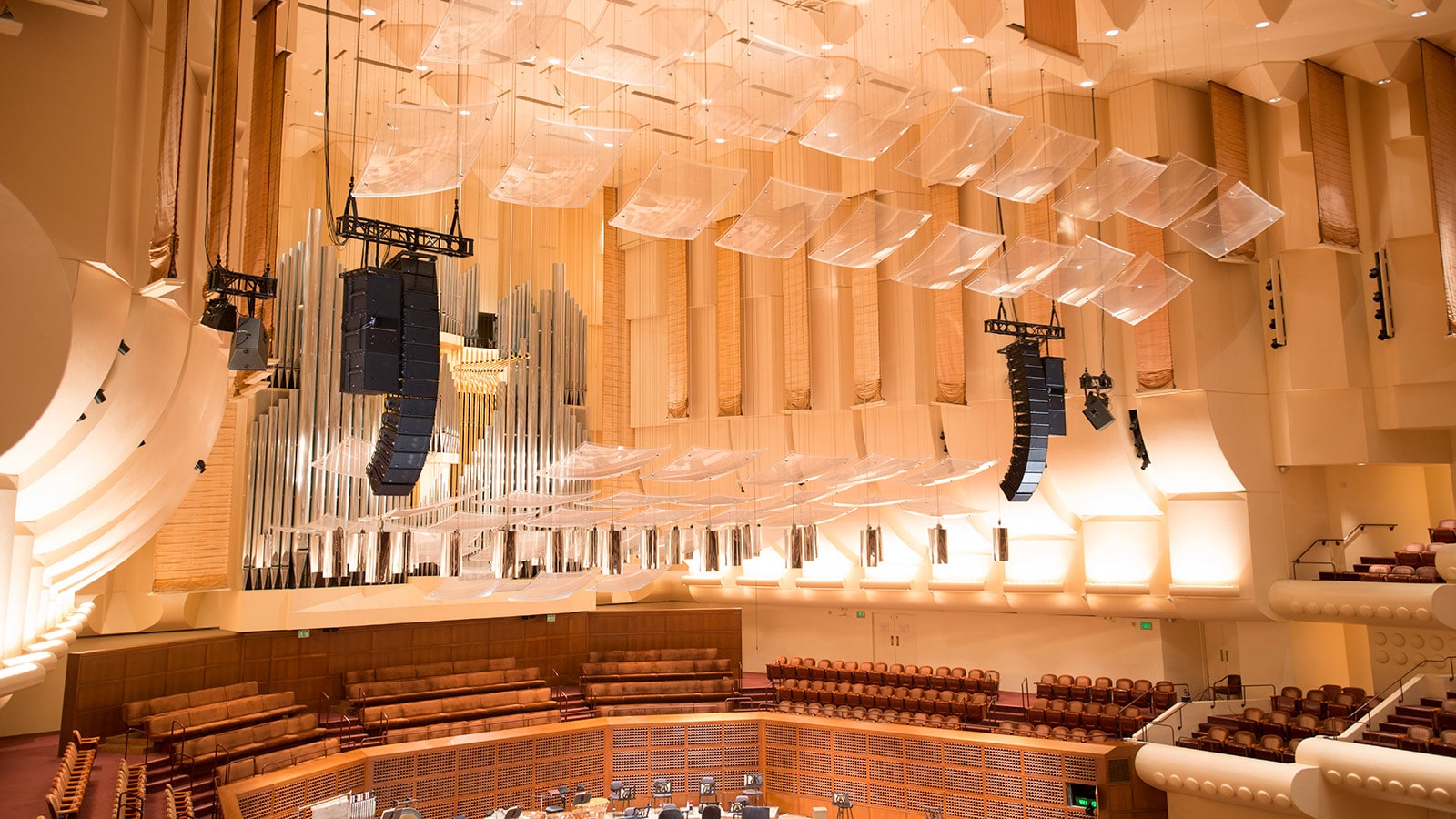 San Francisco's Davies Symphony Hall Chooses Meyer Sound LEOPARD Line Array